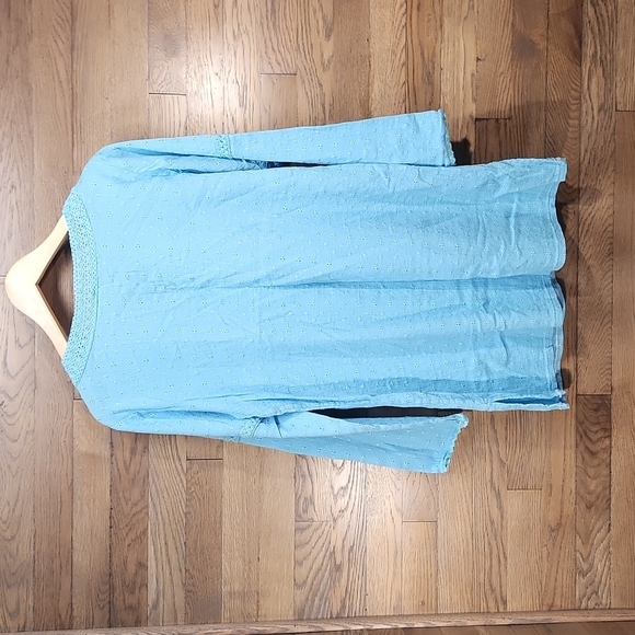 Womans Blue top size 14 - Picture 4 of 5